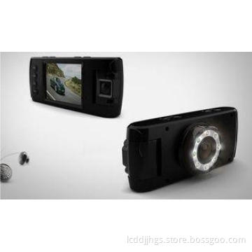 720P H.264 50HZ HDMI TF 2.7"TFT MJPEG Dual Camera Car Black